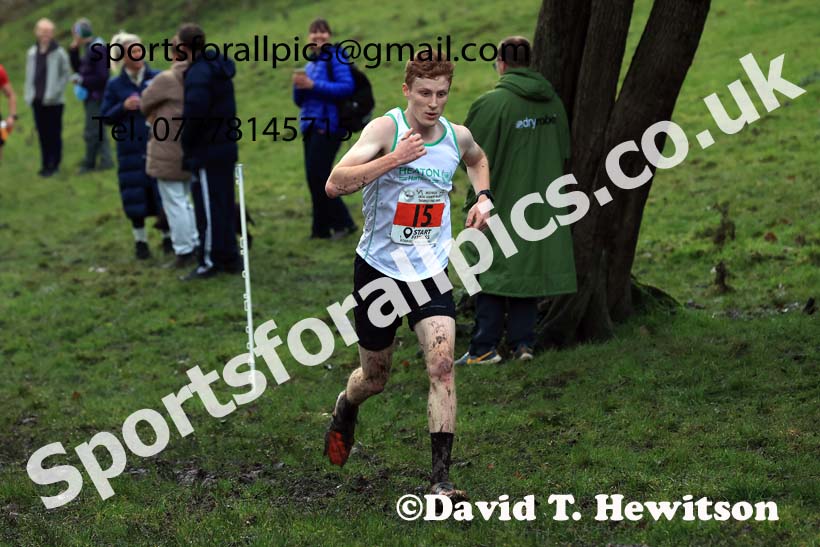 Senior mens 2023 NECAA Cross Country Relays, Thornley Hall Farm, Peterlee, County Durham. Photo: David T. Hewitson/Sports for All Pics
